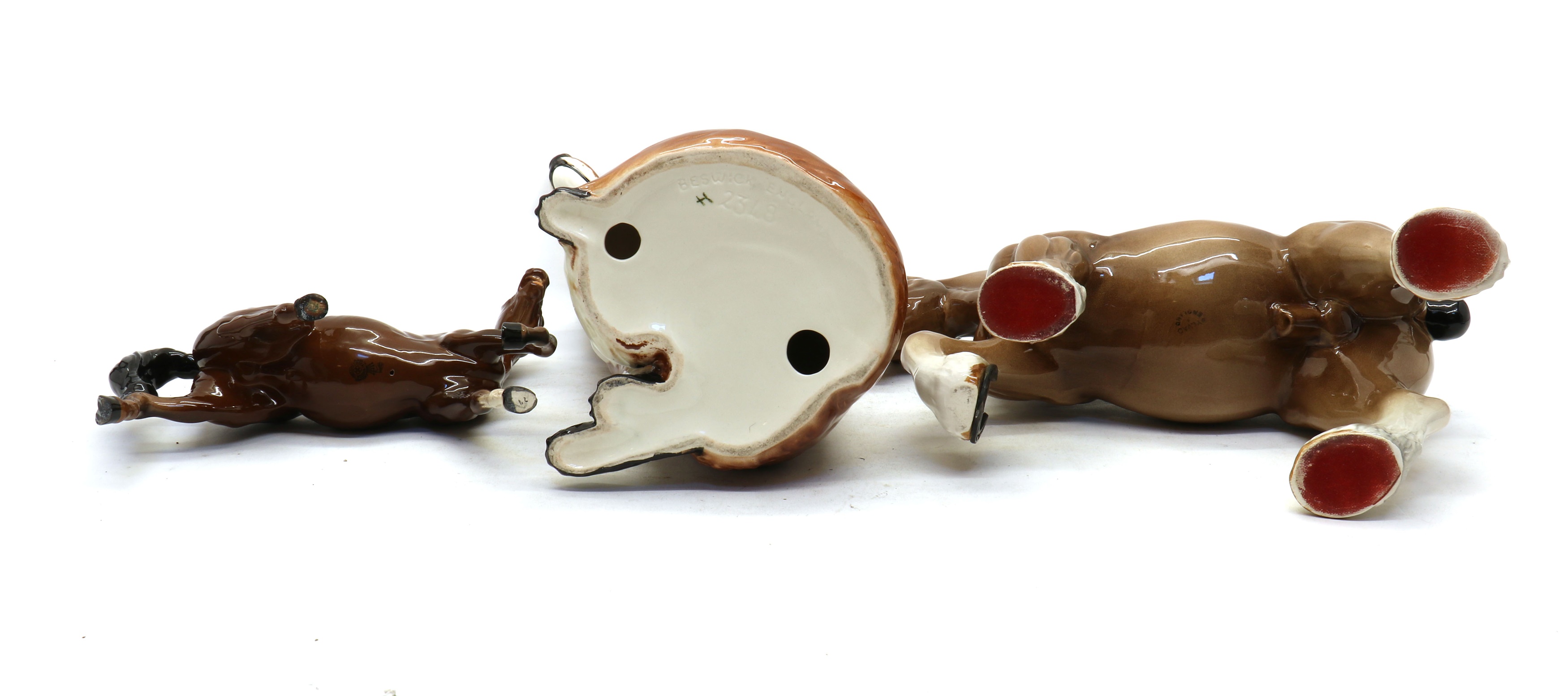 Lot 249 A Beswick pottery figure,