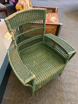 Lot 158 - A Dryad Furniture cane chair