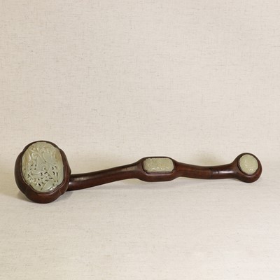 Lot 365 - A Chinese ruyi sceptre