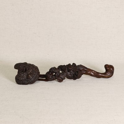 Lot 318 - A Japanese ruyi sceptre