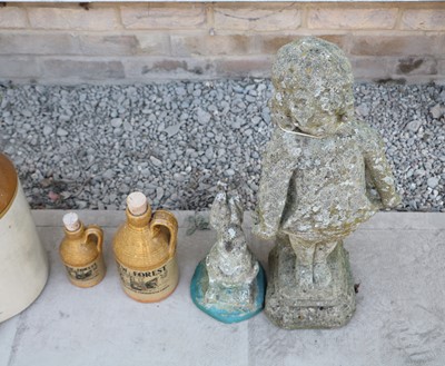 Lot 468 - A collection of four stoneware cider jars