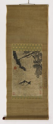Lot 305 - A Chinese hanging scroll