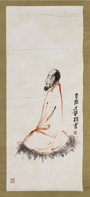 Lot 303 - A Chinese gouache painting