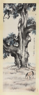 Lot 363 - A Chinese hanging scroll