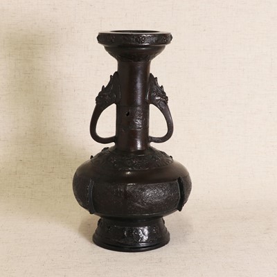 Lot 80 - A Chinese bronze vase