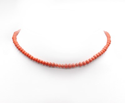 Lot 63 - Three coral necklaces