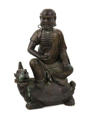 Lot 114A - A Japanese bronze figure