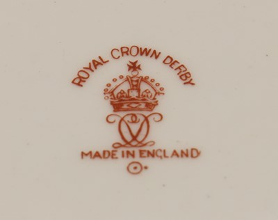 Lot 65 - A Royal Crown Derby 'Imari' pattern coffee service