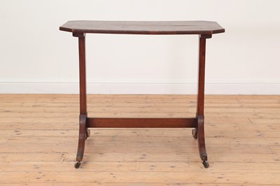 Lot 382 - A Regency burr elm and yew wood centre table