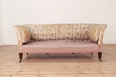 Lot 386 - A 'Baring' model two-seater sofa by Howard & Sons