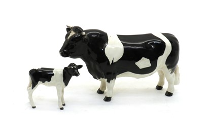 Lot 84A - A pair of Beswick pottery figures