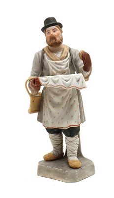 Lot 89 - A Russian Gardner Factory biscuit porcelain figure