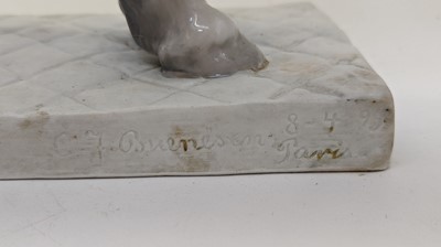 Lot 83 - A Royal Copenhagen porcelain figure