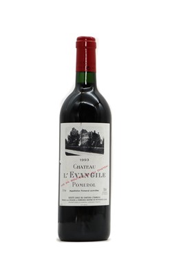 Lot 138 - A bottle of Chateau L'Evangile, Pomerol, 1993