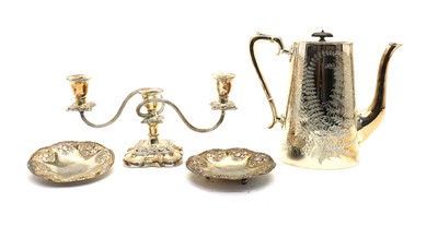 Lot 49 - A large collection of silver plated items