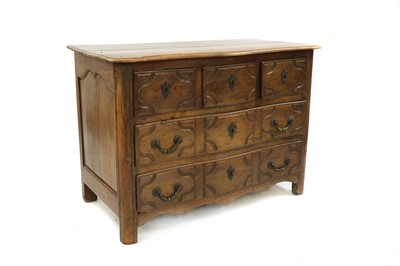 Lot 270 - A French fruitwood commode