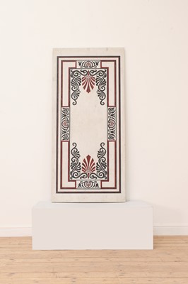 Lot 203 - A grand-tour-style pietra dura marble tabletop