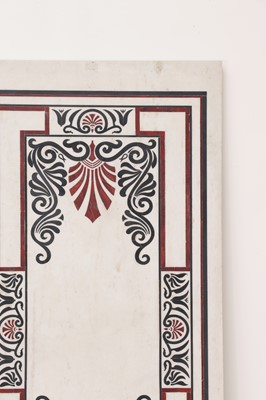 Lot 203 - A grand-tour-style pietra dura marble tabletop
