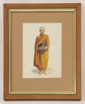 Lot 251 - Mg Tun Hla (Burmese, 1874-1946)