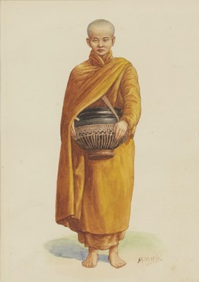 Lot 251 - Mg Tun Hla (Burmese, 1874-1946)