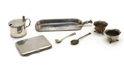 Lot 19A - A collection of silver items