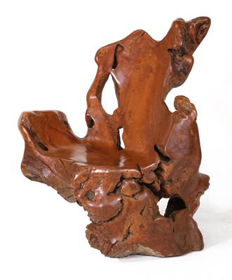 Lot 482 - A root chair