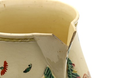 Lot 78 - A Leeds creamware jug