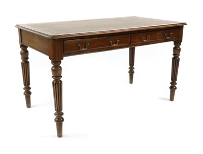 Lot 295 - A Regency style mahogany library table