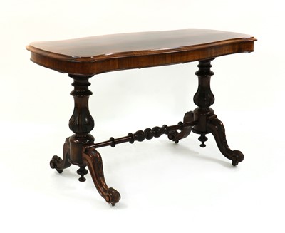 Lot 316 - A mid-Victorian rosewood centre table