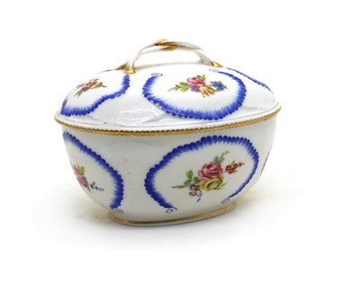 Lot 55 - A Sevres porcelain bowl and cover