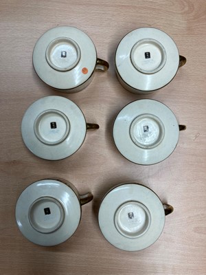 Lot 56 - A collection of Japanese Satsuma ware tea services