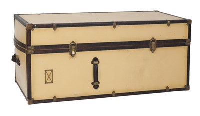 Lot 327 - A Starbay dome-top desk trunk