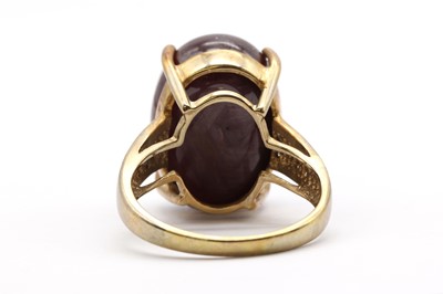 Lot 202 - A 9ct gold colour change fluorite and diamond ring