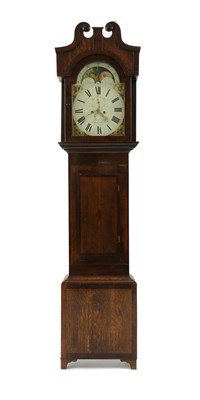 Lot 299 - A 19th-century longcase clock