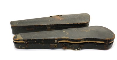 Lot 167 - A violin, bow and case