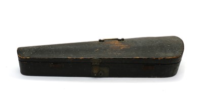 Lot 167 - A violin, bow and case