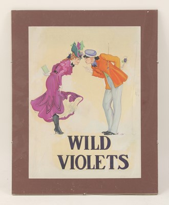 Lot 123 - 'Wild Violets'