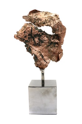 Lot 274 - A copper freeform sculpture