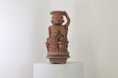 Lot 195 - A terracotta figure of Men Brayut