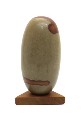 Lot 276 - A polished Shiva Lingam stone