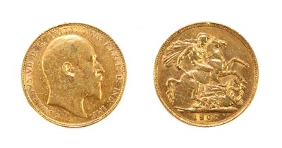 Lot 51 - Coins, Great Britain, Edward VII (1901-1910)