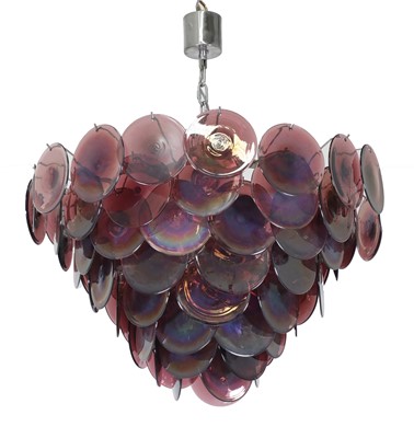 Lot 594 - A large Murano hanging ceiling light