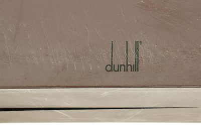 Lot 161 - A cased Dunhill backgammon set