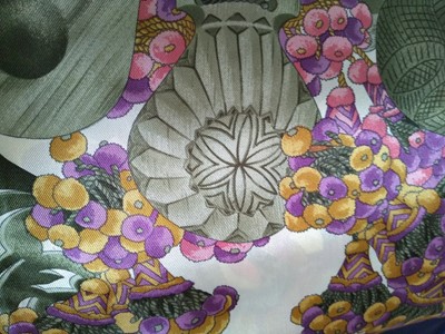 Lot 335 - A Chanel silk scarf, and three others