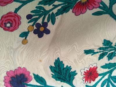 Lot 335 - A Chanel silk scarf, and three others