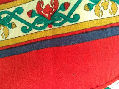 Lot 335 - A Chanel silk scarf, and three others