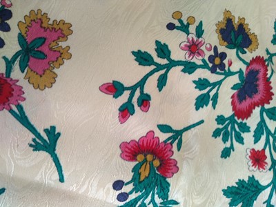 Lot 335 - A Chanel silk scarf, and three others