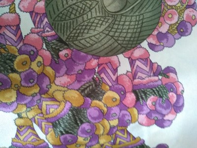 Lot 335 - A Chanel silk scarf, and three others