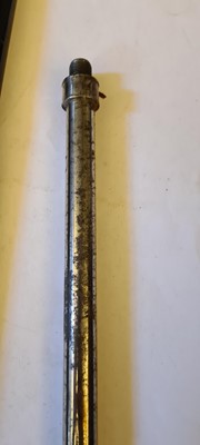 Lot 101 - A cased pneumatic air cane