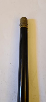 Lot 101 - A cased pneumatic air cane